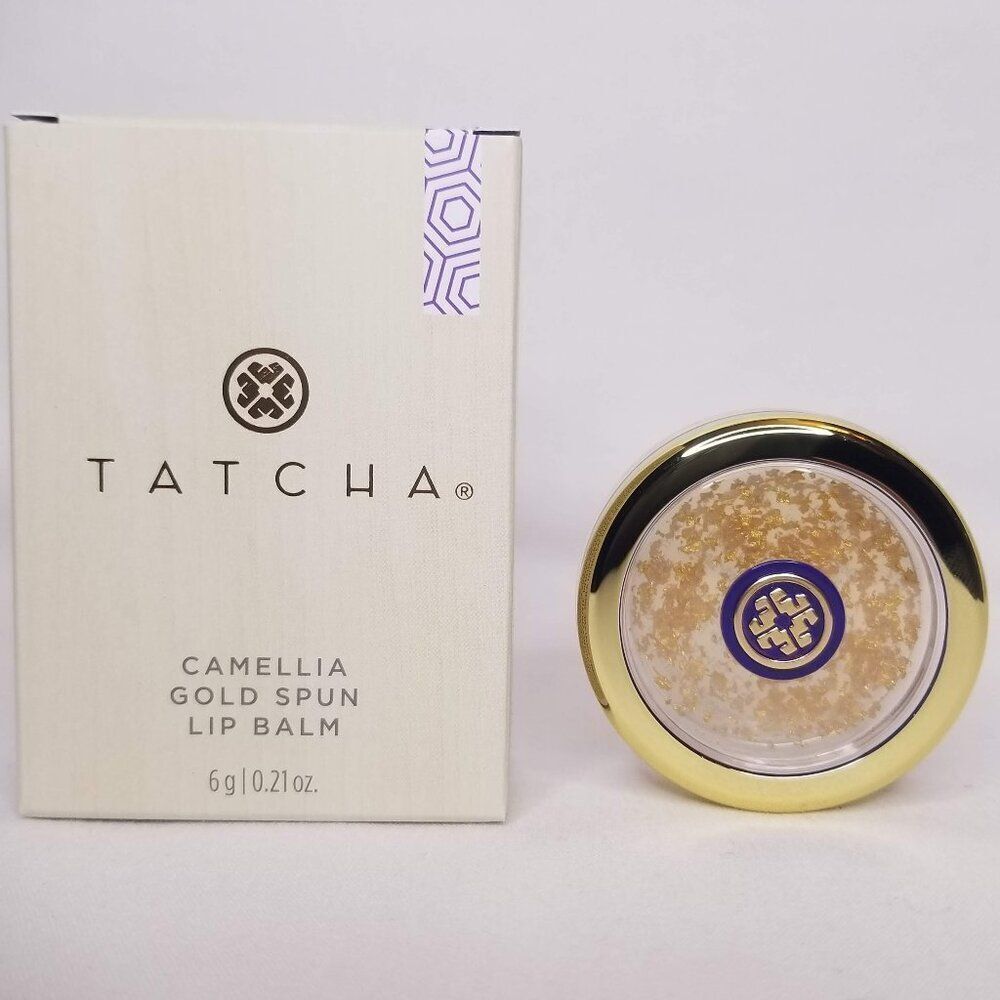 Tatcha -Camellia Gold Spun Moisturizing Lip Balm